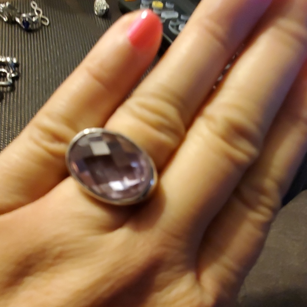 Light purple stone